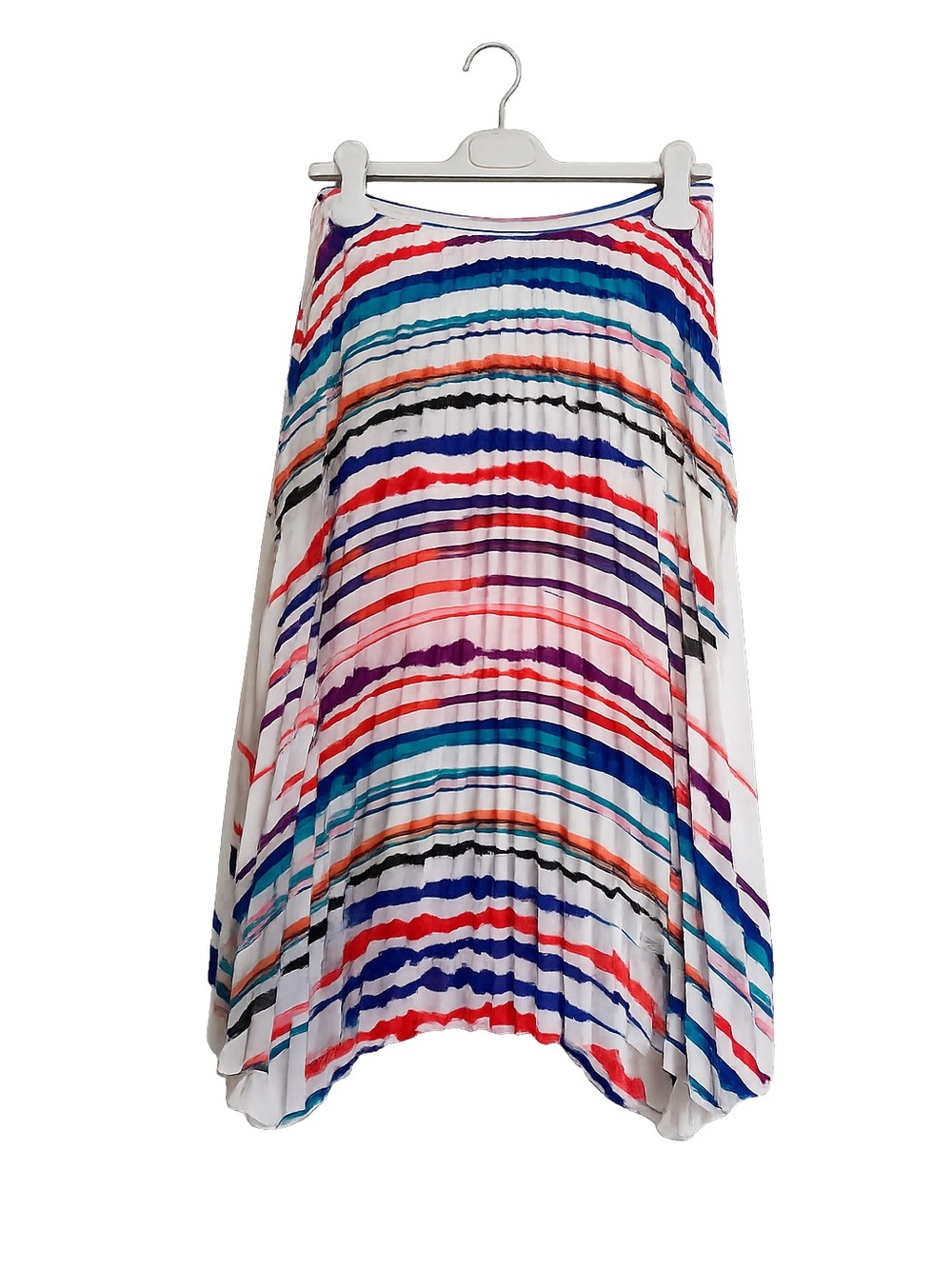 Emilio Pucci Pastel striped assymetric skirt size 44/8